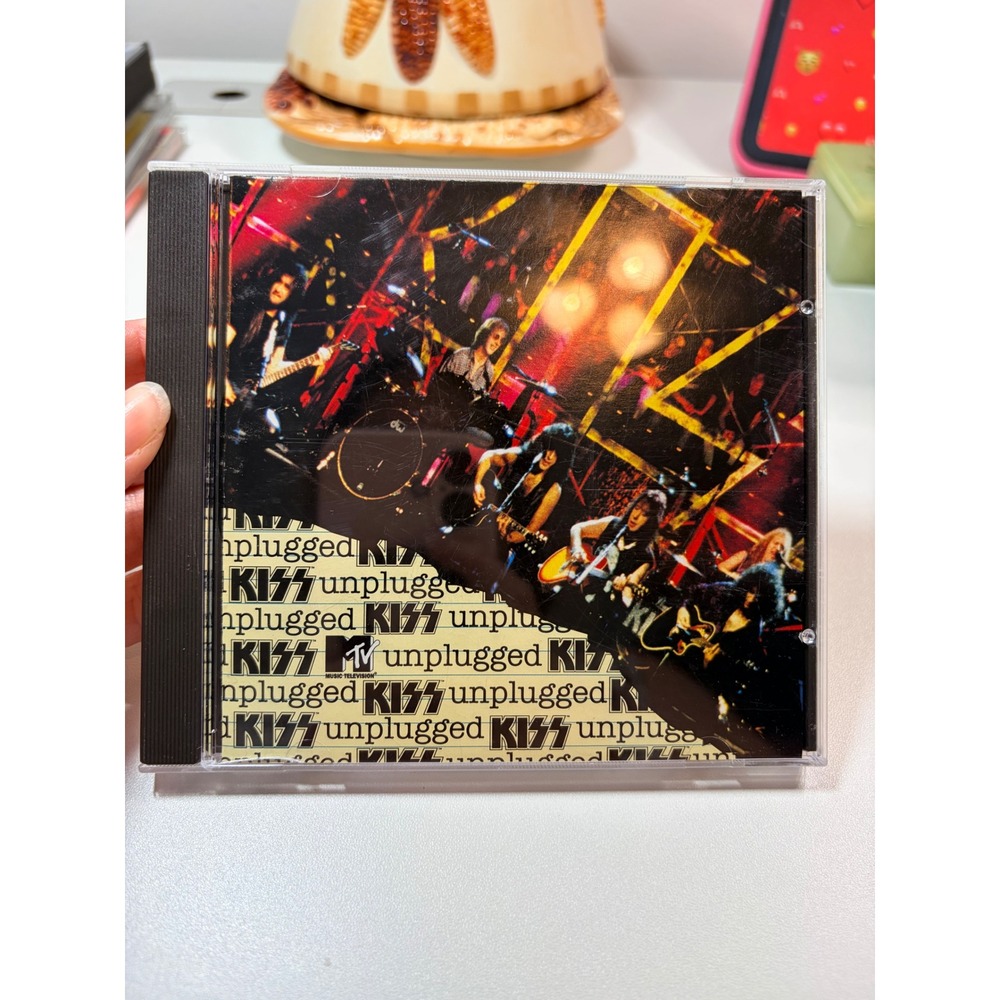 KISS MTV Unplugged CD 1996 Mercury P2-28950 Rock Live Acoustic Album 15 Tracks